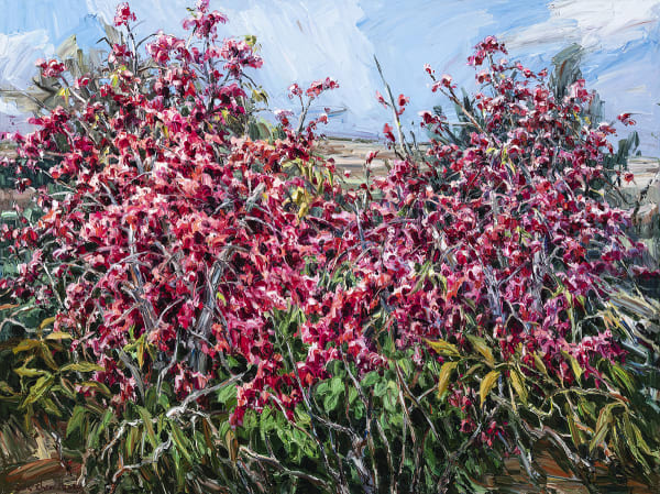 Jun Chen Red Trees, 2020 Oil on Canvas 137 x 180cm