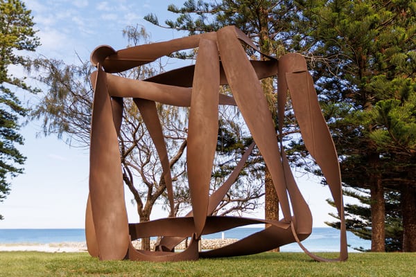 James Rogers wins the 2023 Sculpture by the Sea Acquisitive Award, Cottesloe