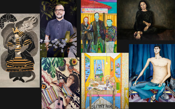 N\H Finalists - 2024 Archibald and Sulman Prizes