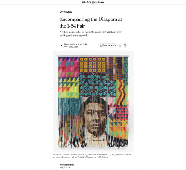 Encompassing the Diaspora at the 1-54 Fair