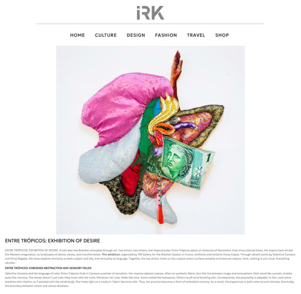 ENTRE TRÓPICOS: EXHIBITION OF DESIRE
