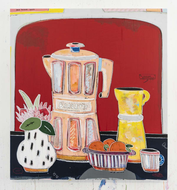Rob Tucker, Red sky at night, afternoon delight, 2024