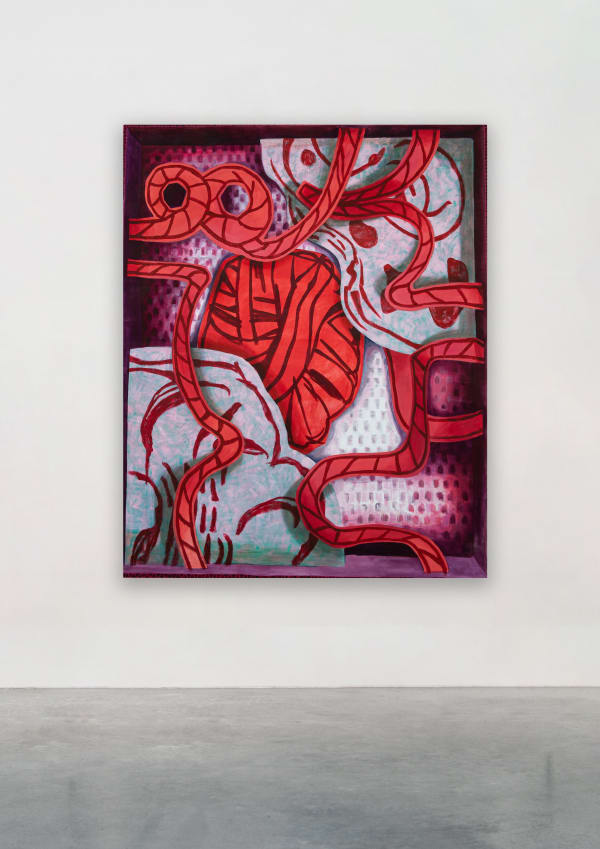 LOTTIE STODDART CLEW , 2023 Acrylic on canvas 137 x 168 cm 54 x 66 1/8 in