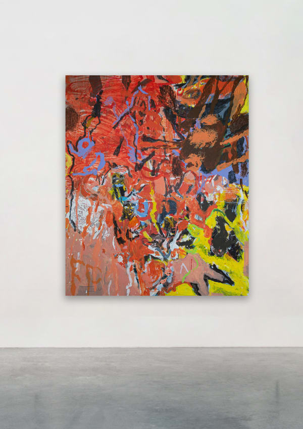 FERGUS POLGLASE GRACE , 2022 Acrylic on canvas 153 x 183 cm 60 1/4 x 72 in