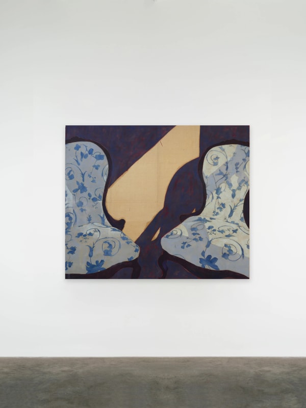 SAM NG CHAIR STUDIES, 2021 Oil on linen 140 x 168 cm 55 1/8 x 66 1/8 in