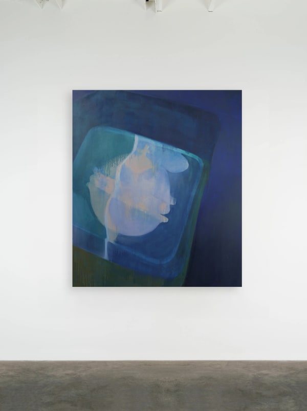 SAM NG QUIET, PEACEFUL AND LONELY SUNDAY, 2022 Oil on canvas 156 x 180 cm 61 3/8 x 70 7/8 in