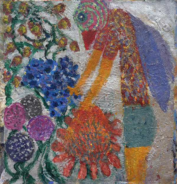 JOEL SCHILLER, CANVAS WAS TOO SMALL FOR HUMAN HEAD, 2023