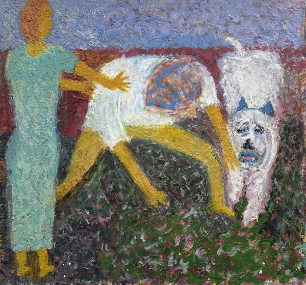 JOEL SCHILLER, ASSIGNED HUMAN AY BIRTH BUT IDENTIFIES AS A DOG, 2023