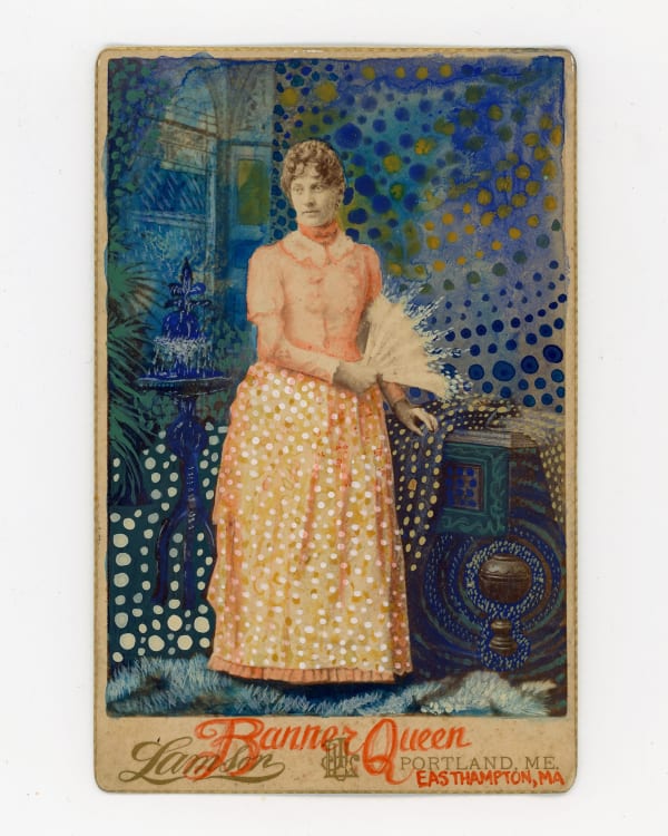 amy johnquest, white fan