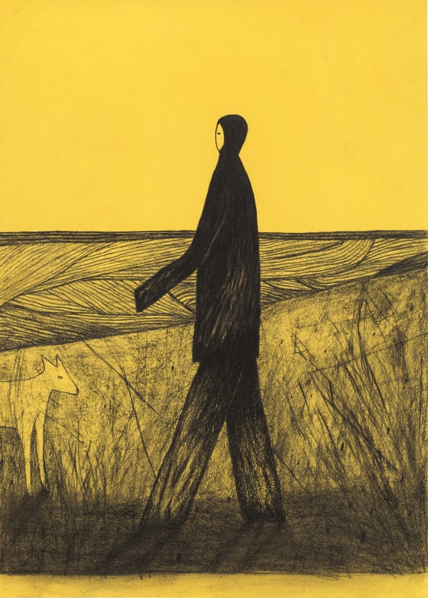 ALAN DOYLE, #15 - yellow dog, 2022