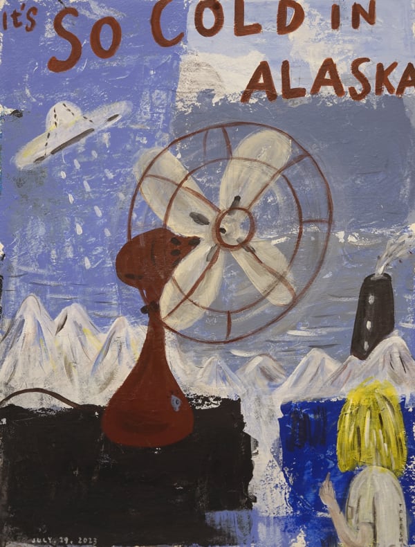 takeshi tadatsu, its so cold in Alaska, 2023