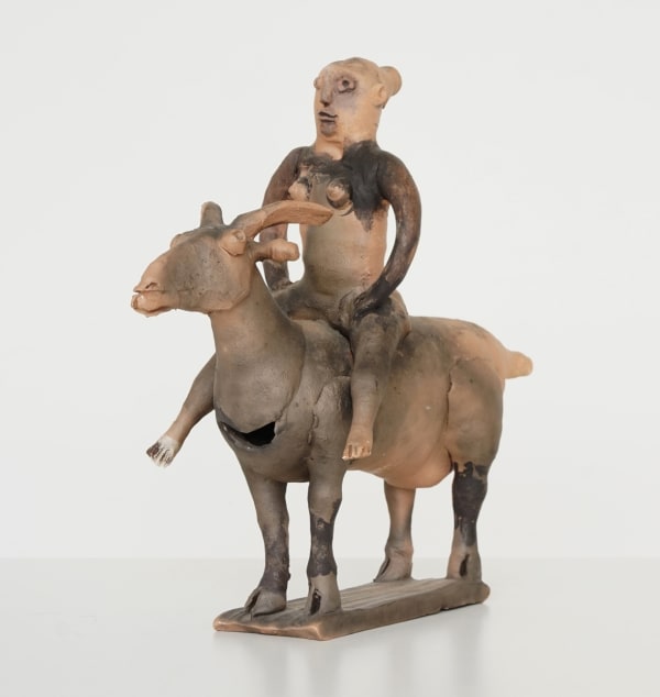 UTE STEBICH COLLECTION, ART, RED RIDER - SUSAN HALLS , 2001