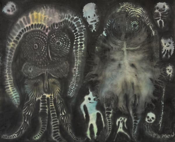 ANDREA DEZSO, owls & ghosts, 2020