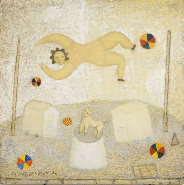 UTE STEBICH COLLECTION, ART, #23 - George fredericks (1929-, 1996