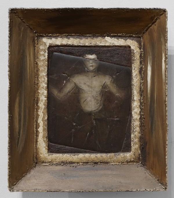 UTE STEBICH COLLECTION, ART, JANUSZ WALENTYNOWICZ - SHIELD, 1996