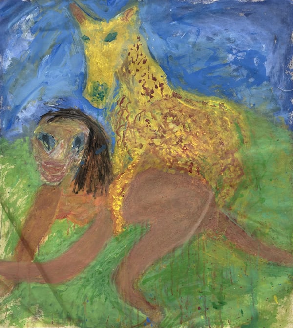 JOEL SCHILLER, HUMANBACK RIDING, 2020