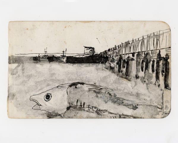 PAUL BOWEN, no. 15 - portrait of a cod