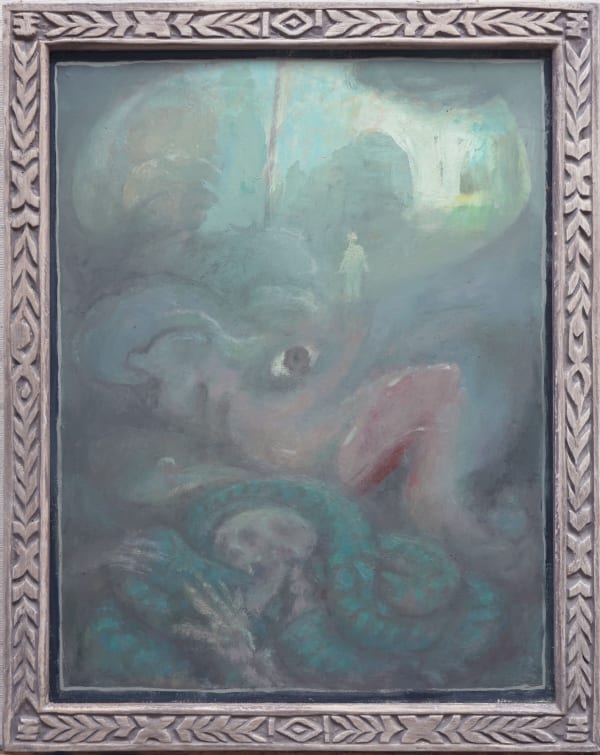 ALEX COHEN, katabasis III: The unblinking eye, 2024