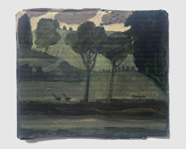 stacy caldwell , no. 16 fox chasing geese