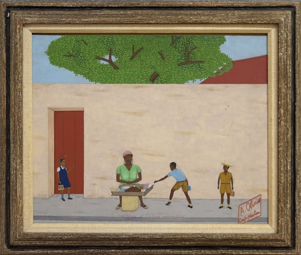 UTE STEBICH COLLECTION, ART, #21 - Antoine obin (1929-1992), candy thief