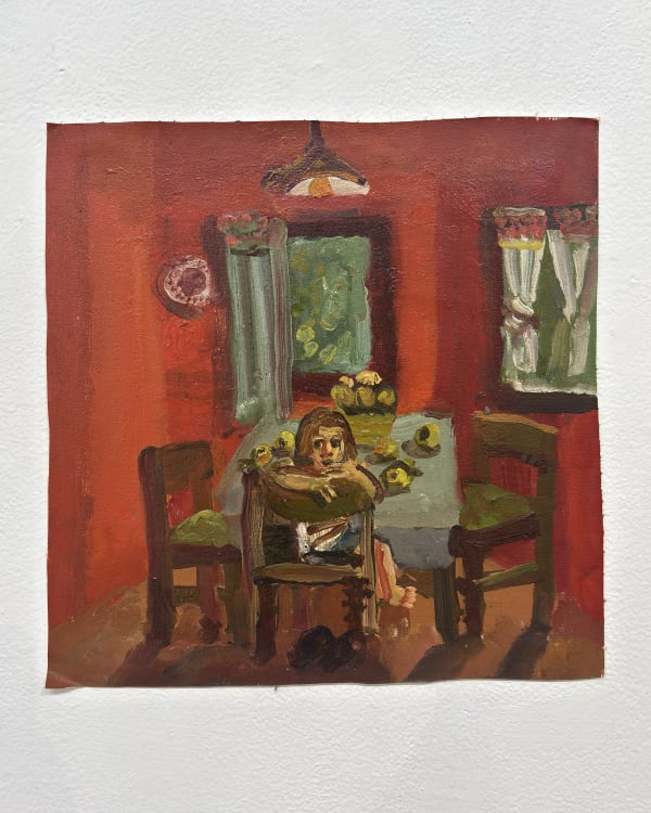 TATIANA TRUNOVA, in the red kitchen , 2025