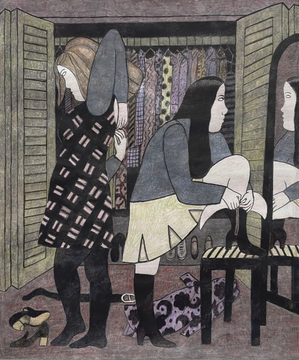 AA - LOCALS NO. 2 , NORA RIGGS - DRESSING ROOM