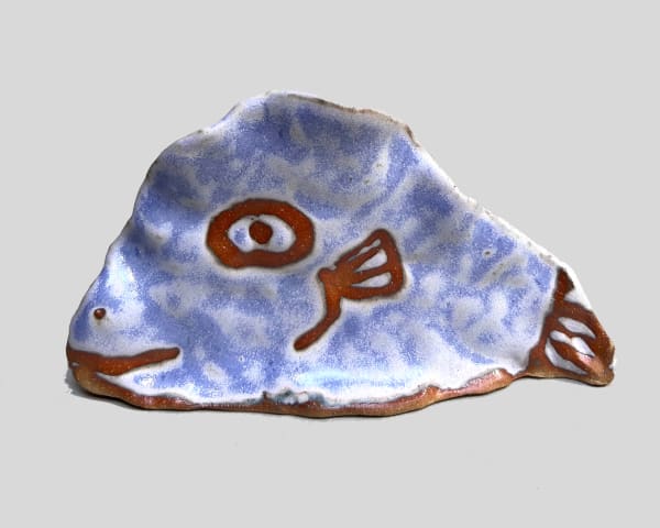 adam gurvitch, two sided creature (blue), 2024