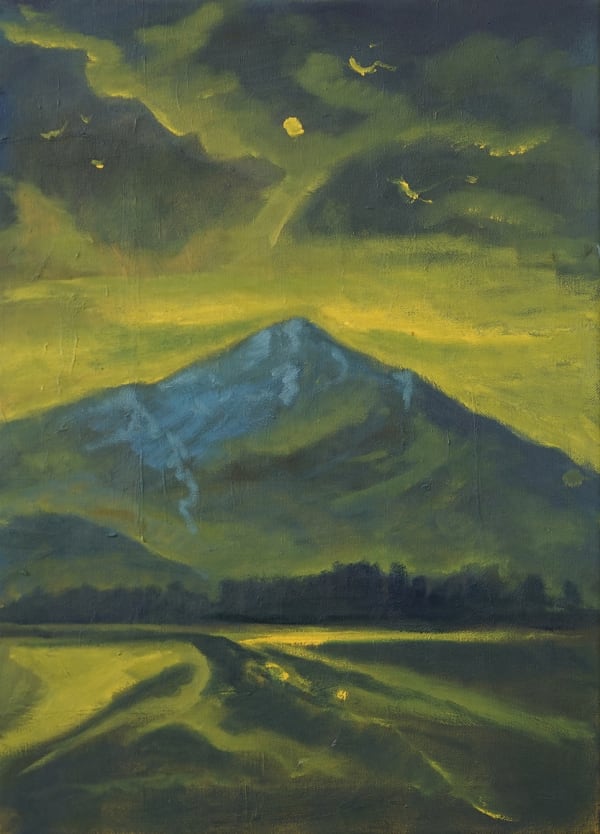 MARK JAGER, night mountain