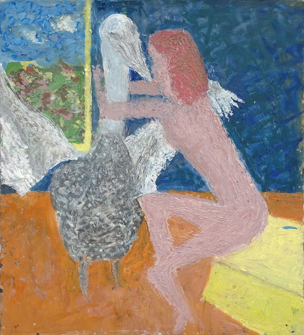 JOEL SCHILLER, LEDA AND THE SWAN, 2024