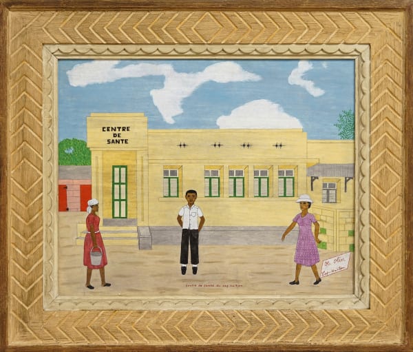 UTE STEBICH COLLECTION, ART, #1 - HARRISON OBIN (1949-2000) - CENTRE DE SANTE