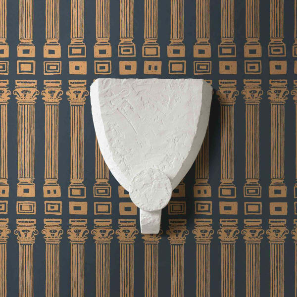 Introducing the Neo Classical Charleston Plaster Wall Sconce by Martin Huxford