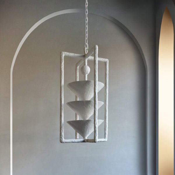 Kingston plaster lantern