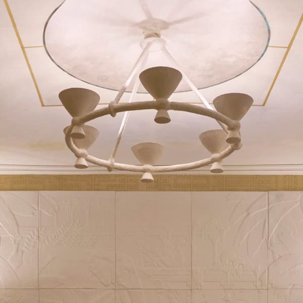 Lucie Plaster Chandelier in the VIP Palomino Lounge