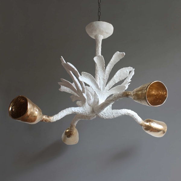 The Arbour Chandelier sculpted by Martin Huxford