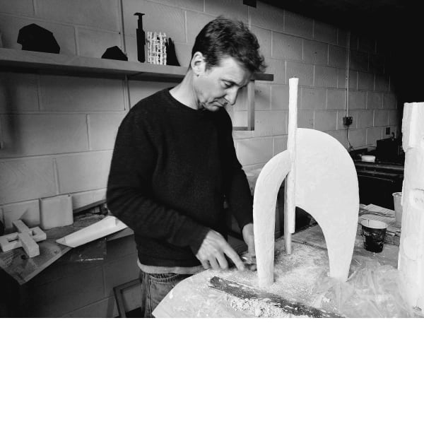 Martin making the Neo Lamp