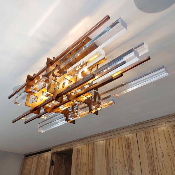Custom Cadence Chandelier for private client, London