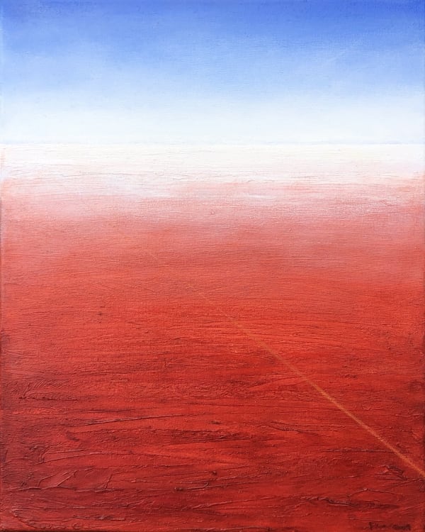 Jane Flowers, Inland Red, 2023