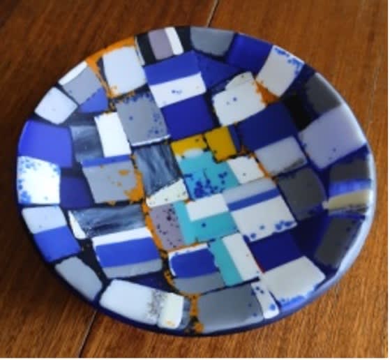 Yakov & Christine Macak, Blue Construction (CM9)