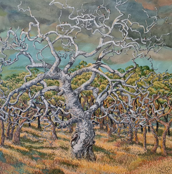 Linda Gallus, Silvered Red Gum, 2023