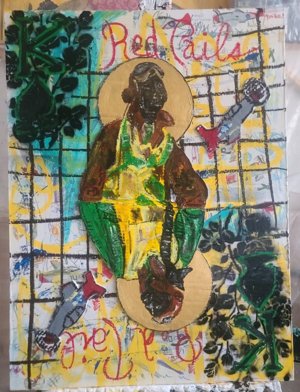 John Lister III, Red Tails - King, 2024