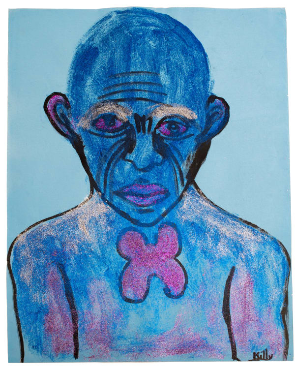 Patrick Ganthier, dit Killy - Untitled (Mr. Light Blue)