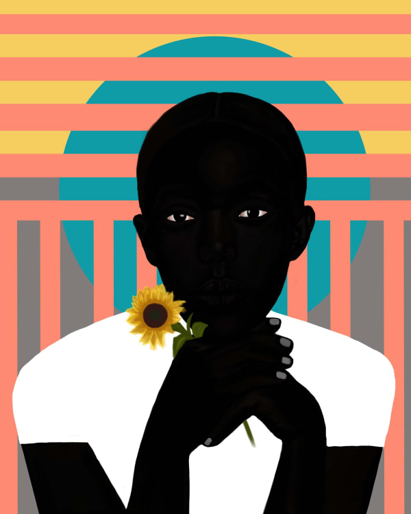 Abu Oluwaseyi, My Sun Flower, 2025