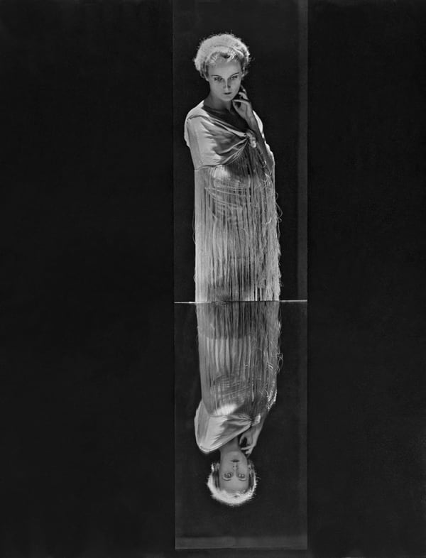 George Hoyningen-Huene, Reflections...eye view of the mode, Miss Hubbell, 1930