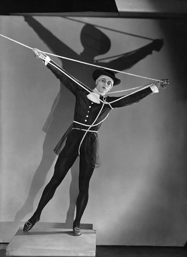 George Hoyningen-Huene, Serge Lifar in Ballets Russes, 1928