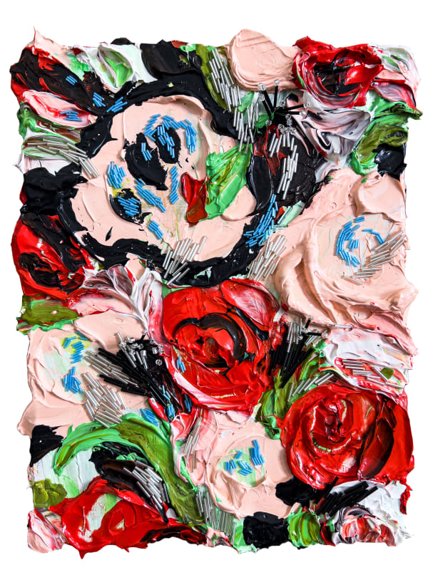 Lipstick on the glass