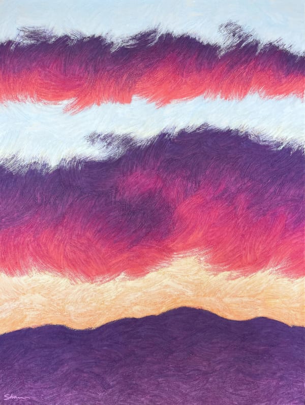 The Frequency of Light Paintings by Shan Ogdemli