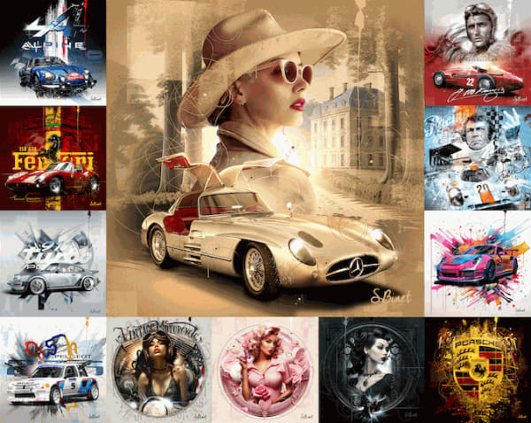 ICONIC GLAMOUR S.Binet