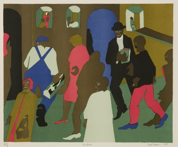Jacob Lawrence - The Carpenter, 1957