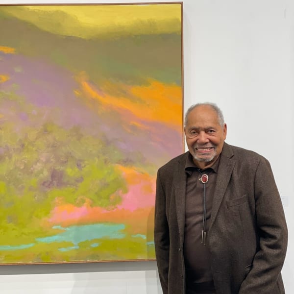 With great sadness we announce the passing of Richard Mayhew who captured the spiritual essence of landscapes