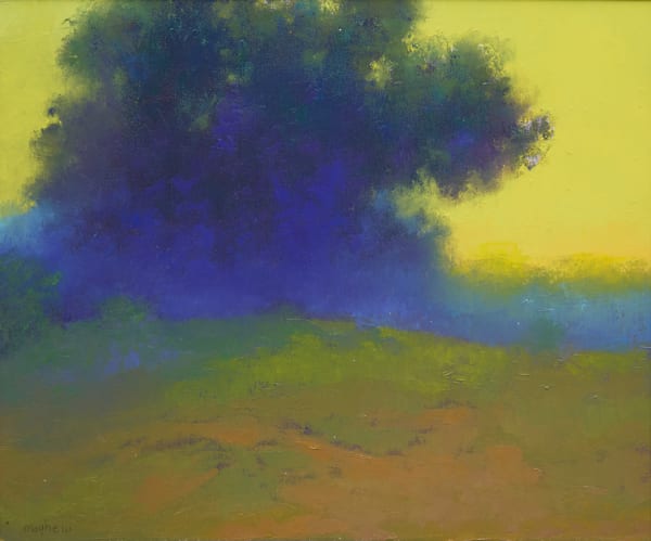Richard Mayhew, "Minuet," 2002 (oil on canvas, 20 x 24 inches / 50.8 x 60.96 cm). | ©️Estate of Richard Mayhew, Courtesy ACA Galleries, NY